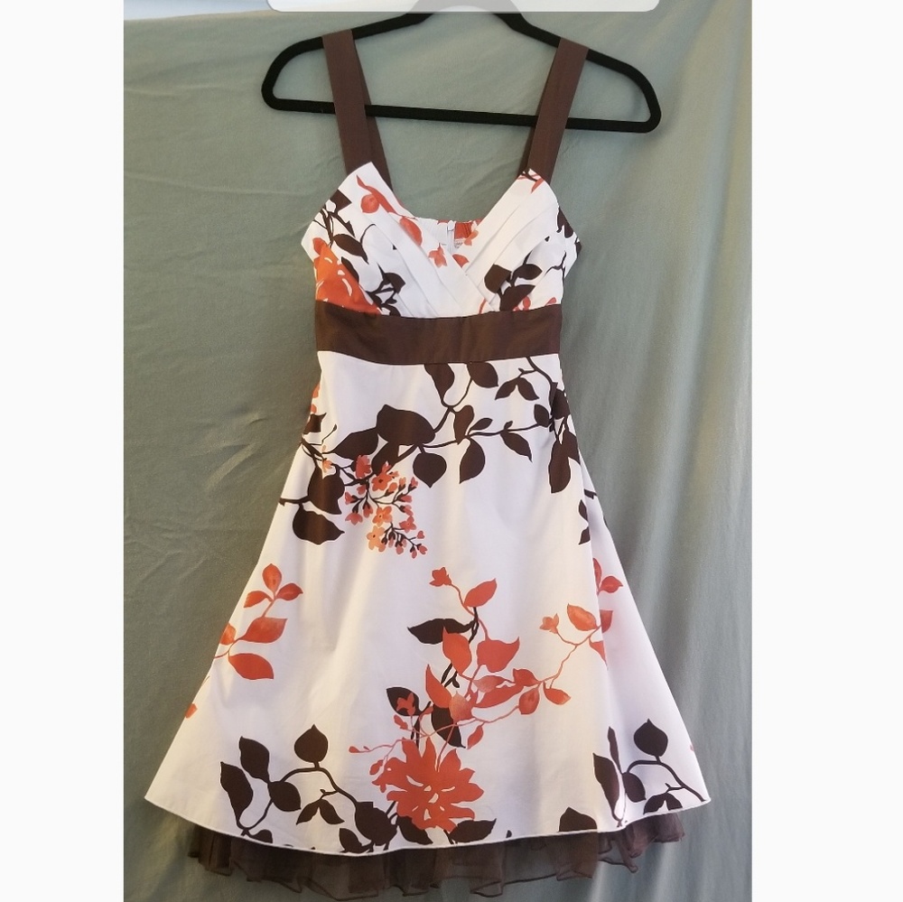 Floral Cocktail Dress Size 3